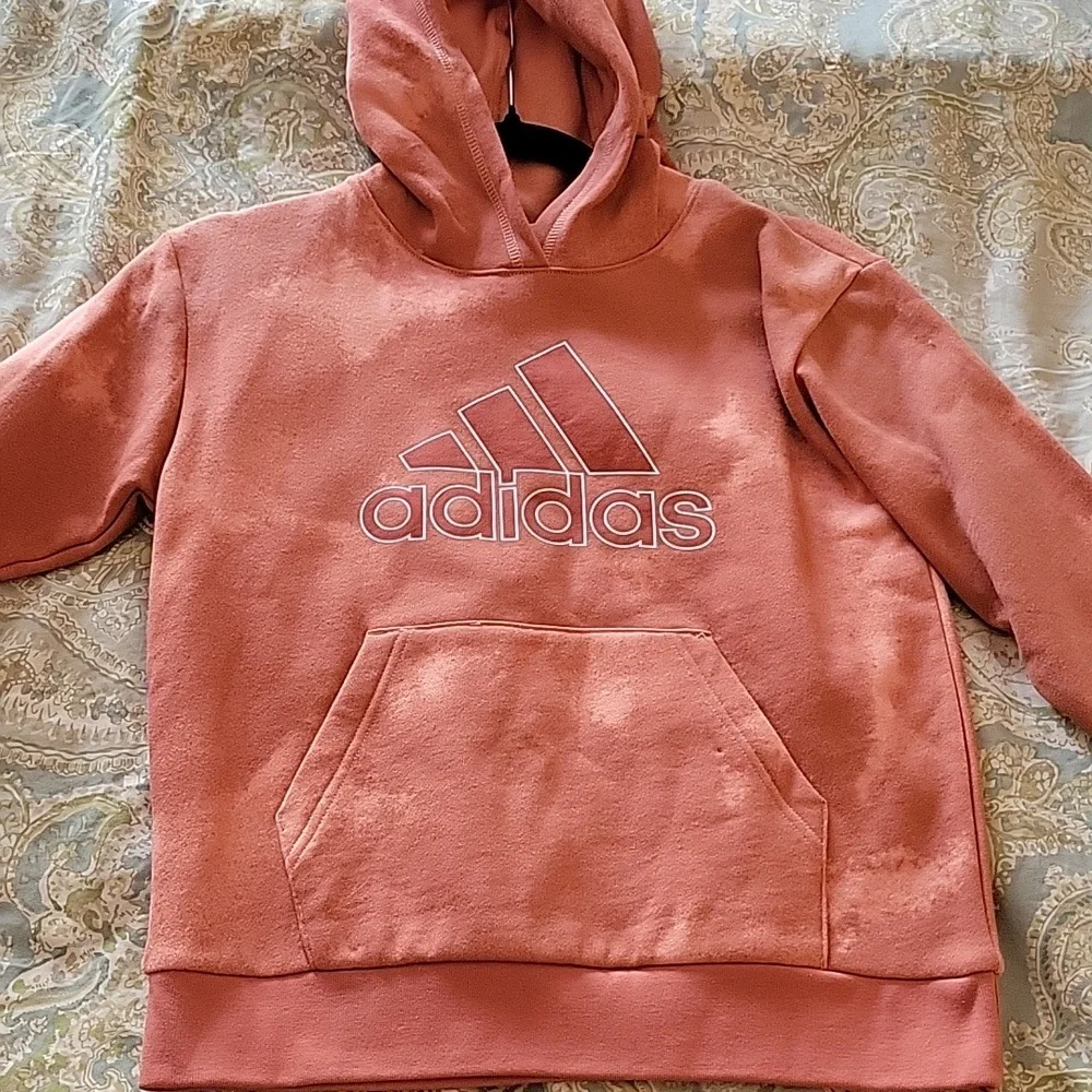 ADIDAS LOOSE FIT WONDER CLAY TIE DYE HOODIE